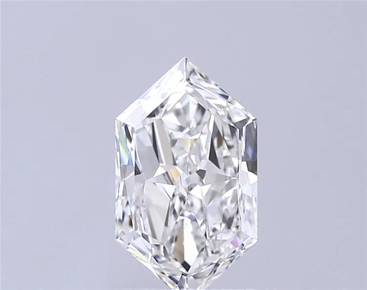2.50ct Hexagonal Lab Grown Diamond (Colour E, Clarity VVS2, IGI Certified)