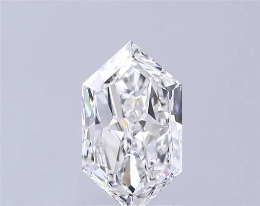 2.50ct Hexagonal Lab Grown Diamond (Colour E, Clarity VVS2, IGI Certified)