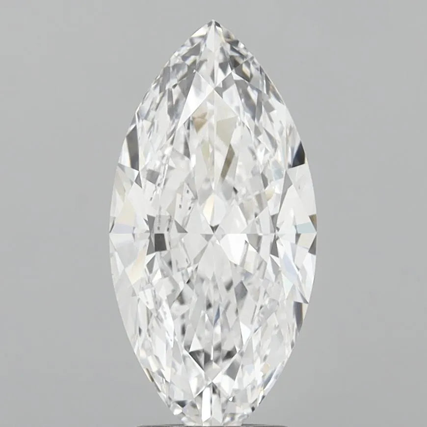 2.50ct Marquise Lab Grown Diamond (Colour E, Clarity VVS2, IGI Certified)