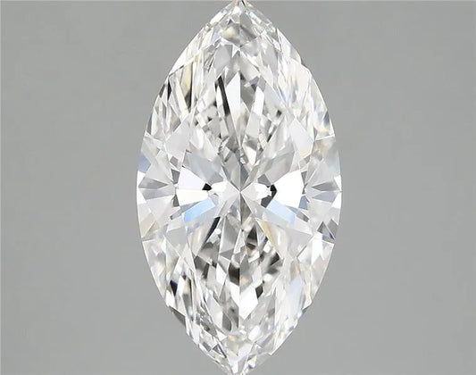 2.50ct Marquise Lab Grown Diamond (Colour F, Clarity VVS2, IGI Certified)