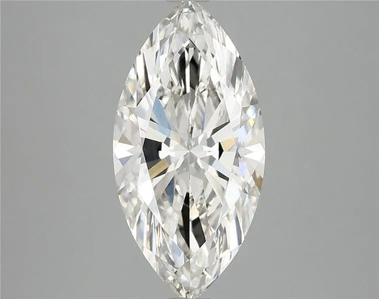 2.50ct Marquise Lab Grown Diamond (Colour G, Clarity VVS2, IGI Certified)
