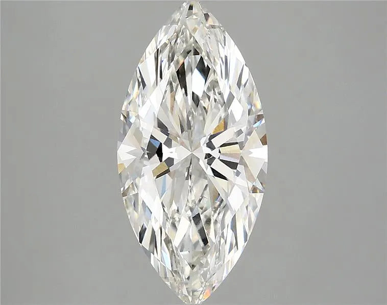 2.50ct Marquise Lab Grown Diamond (Colour G, Clarity VVS2, IGI Certified)