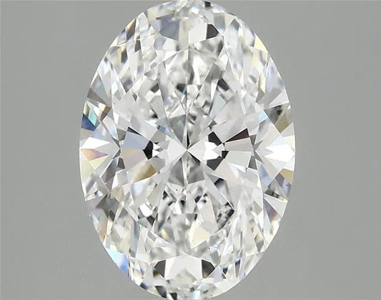 2.50ct Oval Lab Grown Diamond (Colour E, Clarity VS1, IGI Certified)