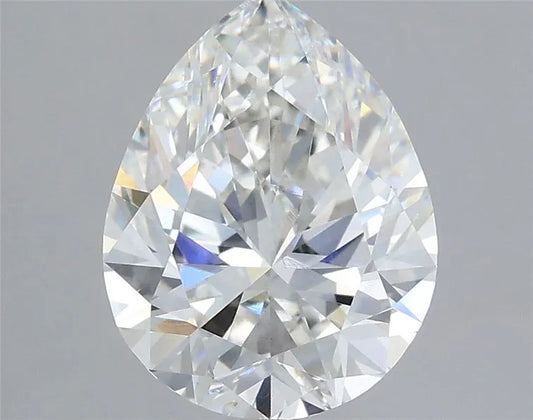 2.50ct Pear Lab Grown Diamond (Colour G, Clarity VS1, IGI Certified)