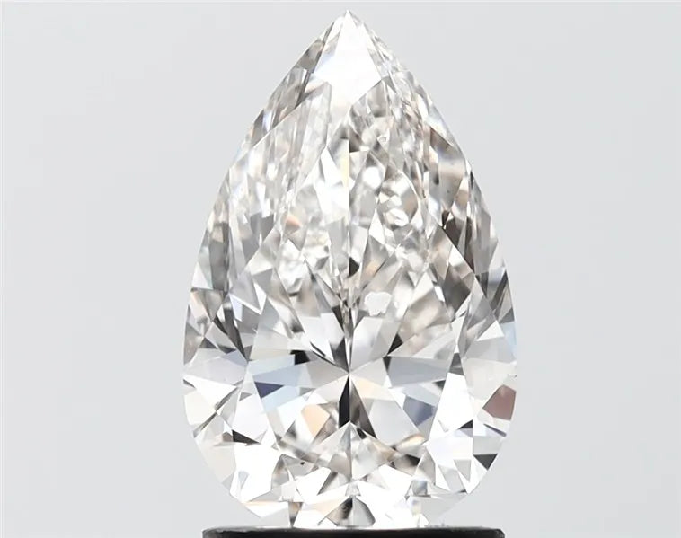 2.50ct Pear Lab Grown Diamond (Colour G, Clarity VVS2, IGI Certified)