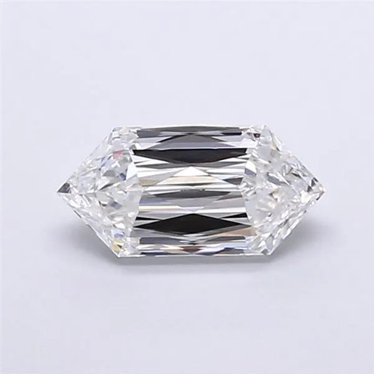 2.51ct Hexagonal Lab Grown Diamond (Colour D, Clarity VVS2, IGI Certified)
