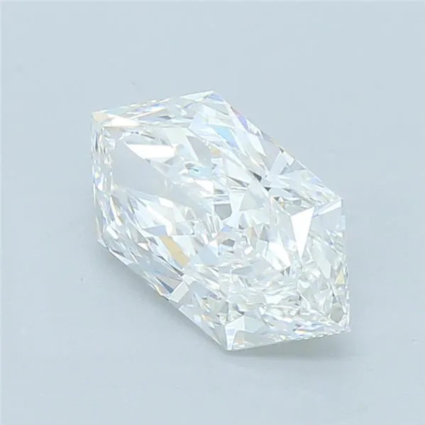 2.51ct Hexagonal Lab Grown Diamond (Colour E, Clarity VVS2, IGI Certified)