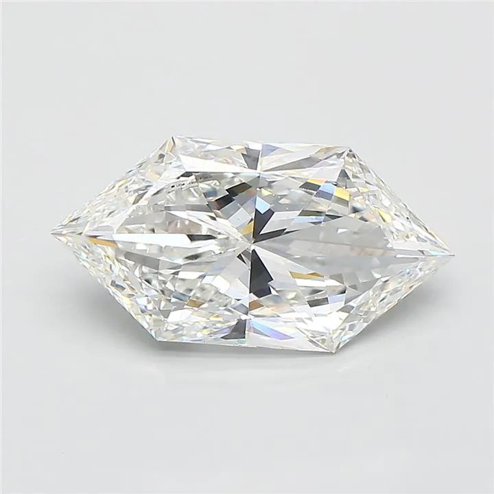 2.51ct Hexagonal Lab Grown Diamond (Colour F, Clarity VS1, IGI Certified)