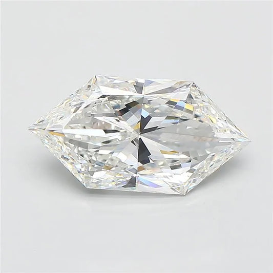2.51ct Hexagonal Lab Grown Diamond (Colour F, Clarity VS1, IGI Certified)