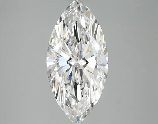 2.51ct Marquise Lab Grown Diamond (Colour E, Clarity VVS2, IGI Certified)