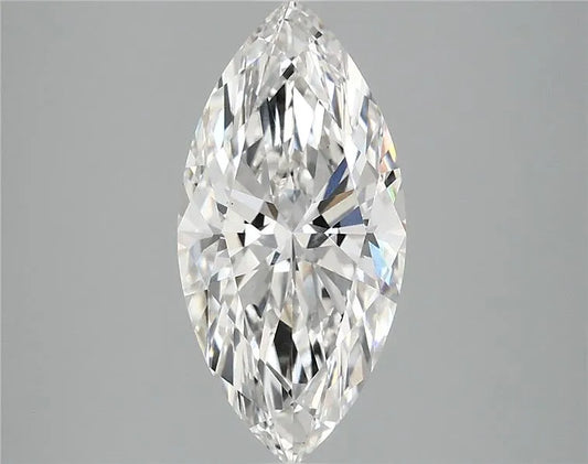 2.51ct Marquise Lab Grown Diamond (Colour F, Clarity VS1, IGI Certified)