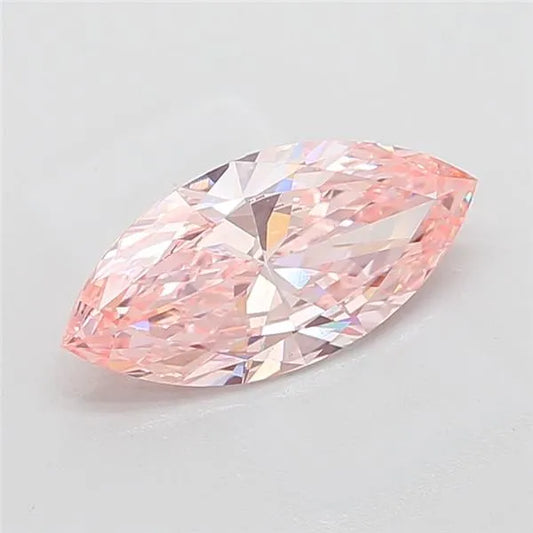 2.51ct Marquise Lab Grown Diamond (Colour Fancy Vivid Pink, Clarity VS2, IGI Certified)