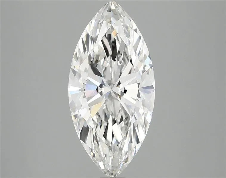 2.51ct Marquise Lab Grown Diamond (Colour G, Clarity VVS2, IGI Certified)