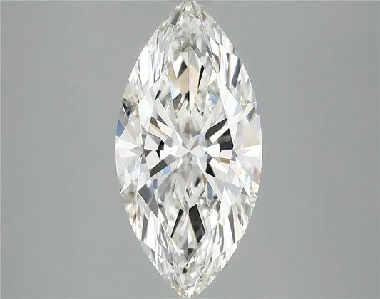 2.51ct Marquise Lab Grown Diamond (Colour G, Clarity VVS2, IGI Certified)