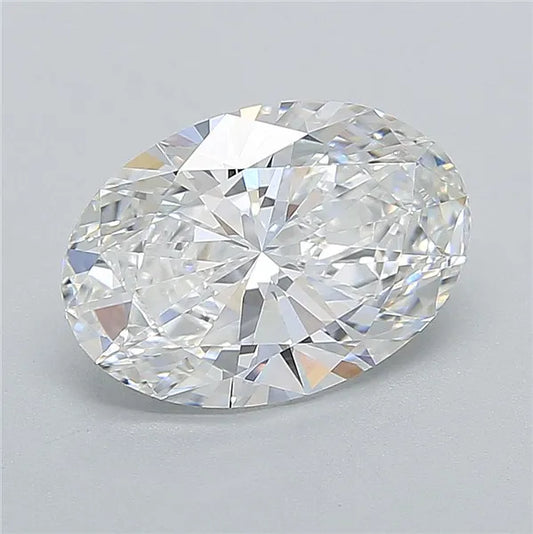 2.51ct Oval Lab Grown Diamond (Colour D, Clarity VVS2, IGI Certified)