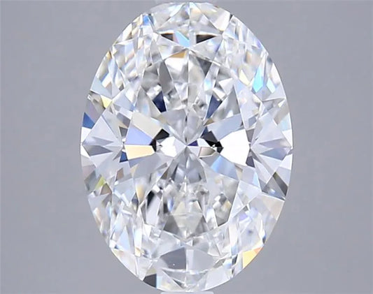 2.51ct Oval Lab Grown Diamond (Colour E, Clarity VVS1, IGI Certified)