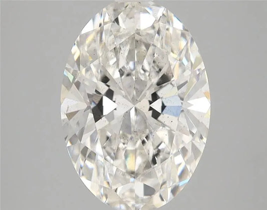 2.51ct Oval Lab Grown Diamond (Colour F, Clarity SI1, IGI Certified)