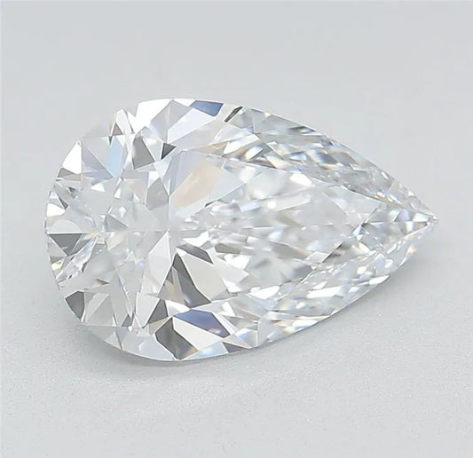 2.51ct Pear Lab Grown Diamond (Colour D, Clarity VVS1, Cut EX, IGI Certified)