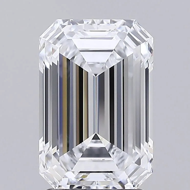 2.52ct Emerald Lab Grown Diamond (Colour E, Clarity VVS1, IGI Certified)