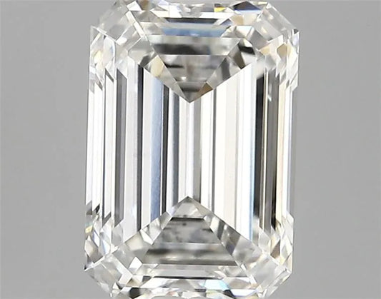 2.52ct Emerald Lab Grown Diamond (Colour F, Clarity VVS2, IGI Certified)