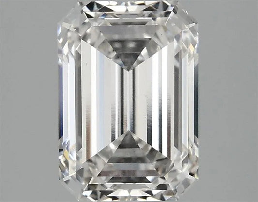 2.52ct Emerald Lab Grown Diamond (Colour G, Clarity VS1, IGI Certified)