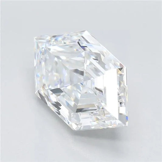2.52ct Hexagonal Lab Grown Diamond (Colour D, Clarity VVS1, GIA Certified)