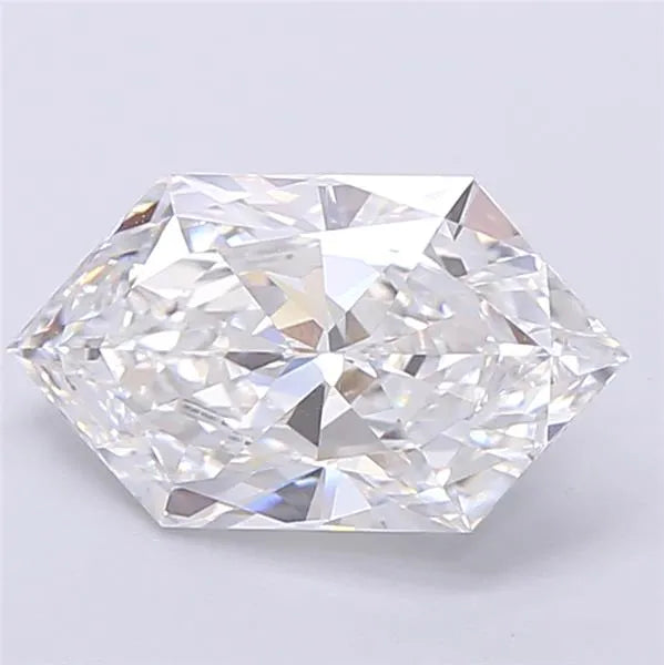 2.52ct Hexagonal Lab Grown Diamond (Colour D, Clarity VVS1, IGI Certified)