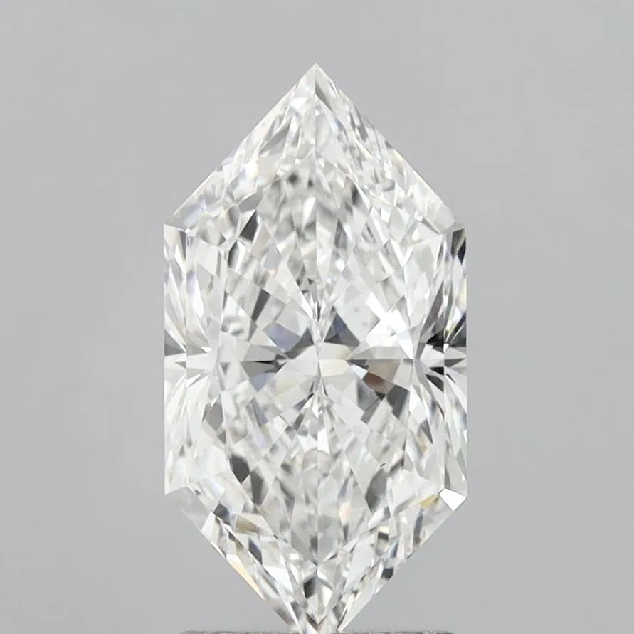 2.52ct Hexagonal Lab Grown Diamond (Colour E, Clarity VS1, IGI Certified)
