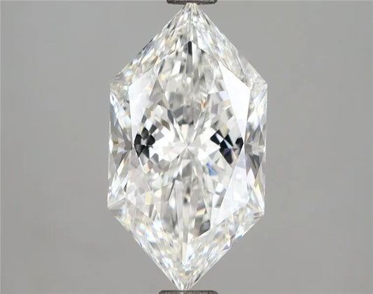 2.52ct Hexagonal Lab Grown Diamond (Colour E, Clarity VVS2, IGI Certified)