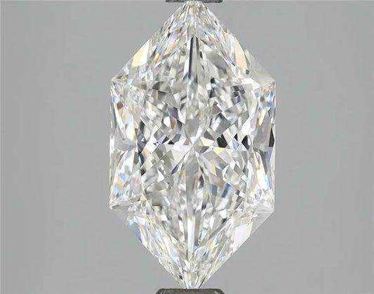 2.52ct Hexagonal Lab Grown Diamond (Colour F, Clarity VVS2, IGI Certified)