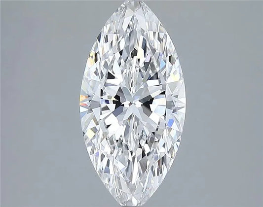 2.52ct Marquise Lab Grown Diamond (Colour D, Clarity VVS1, IGI Certified)