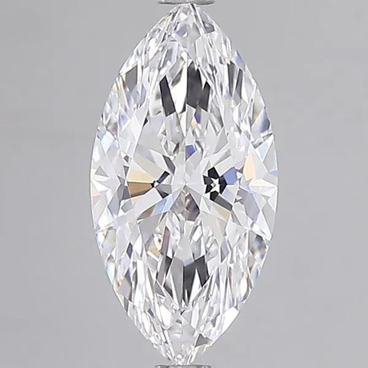 2.52ct Marquise Lab Grown Diamond (Colour D, Clarity VVS1, IGI Certified)