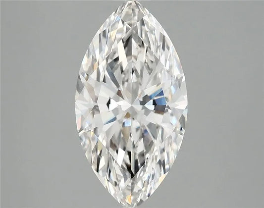 2.52ct Marquise Lab Grown Diamond (Colour F, Clarity VS1, IGI Certified)