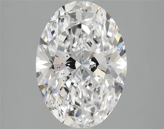 2.52ct Oval Lab Grown Diamond (Colour D, Clarity SI1, IGI Certified)