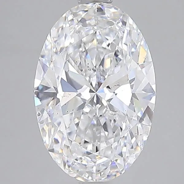 2.52ct Oval Lab Grown Diamond (Colour D, Clarity SI1, IGI Certified)