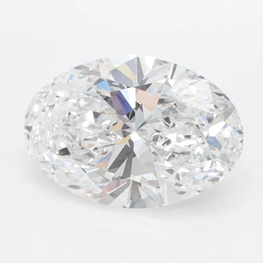 2.52ct Oval Lab Grown Diamond (Colour D, Clarity VVS1, IGI Certified)