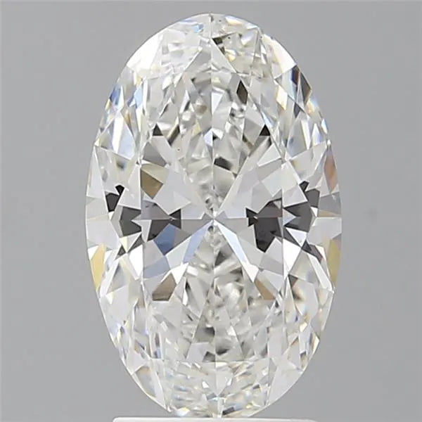 2.52ct Oval Lab Grown Diamond (Colour F, Clarity VS1, IGI Certified)
