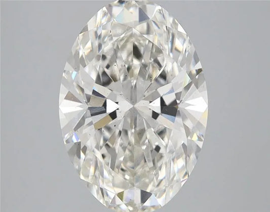 2.52ct Oval Lab Grown Diamond (Colour H, Clarity VS2, IGI Certified)