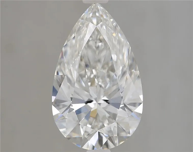 2.52ct Pear Lab Grown Diamond (Colour F, Clarity VS1, IGI Certified)