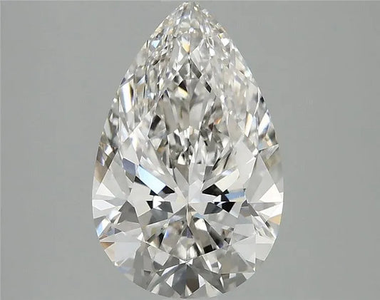 2.52ct Pear Lab Grown Diamond (Colour G, Clarity VVS2, IGI Certified)