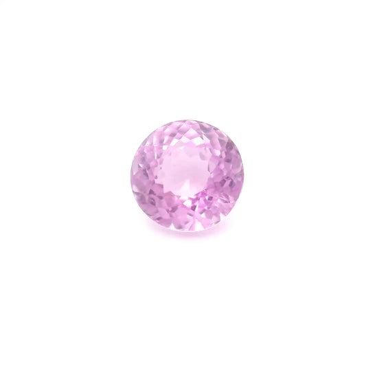 2.52ct Round Natural Kunzite (Colour Pink, Clarity Eye Clean, Cut Faceted)