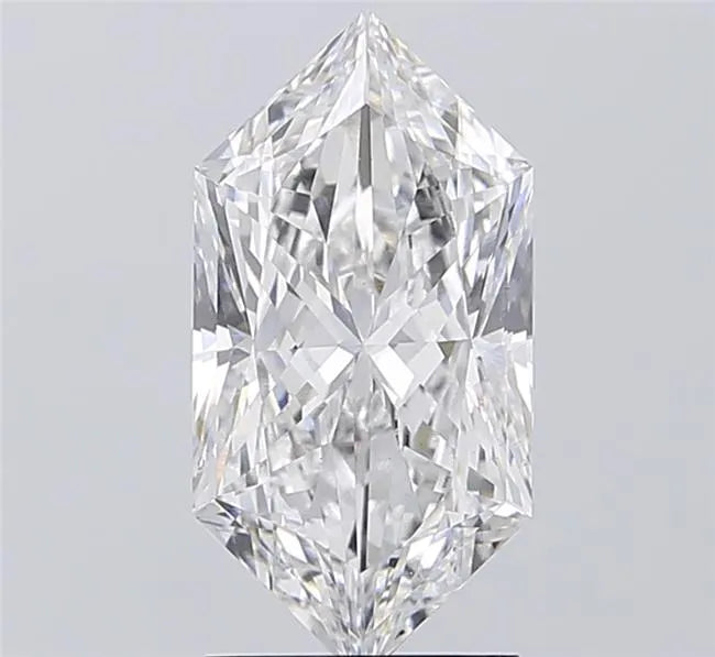 2.53ct Hexagonal Lab Grown Diamond (Colour E, Clarity VS1, IGI Certified)