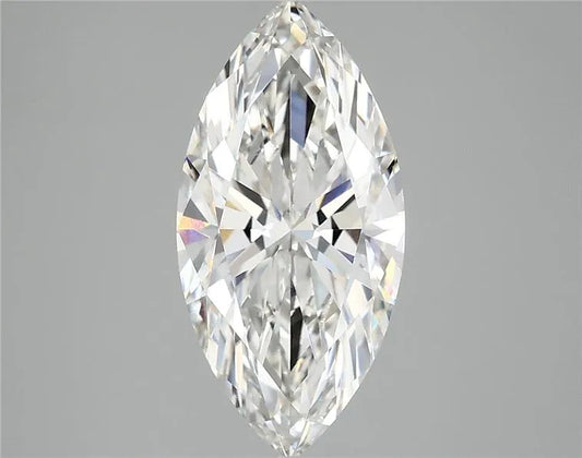 2.53ct Marquise Lab Grown Diamond (Colour G, Clarity VVS1, IGI Certified)