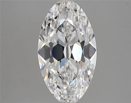 2.53ct Oval Lab Grown Diamond (Colour D, Clarity VS1, IGI Certified)
