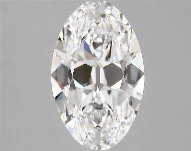 2.53ct Oval Lab Grown Diamond (Colour D, Clarity VVS2, IGI Certified)