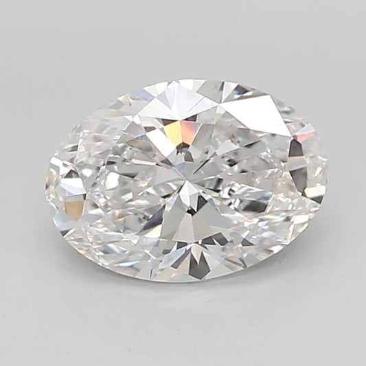 2.53ct Oval Lab Grown Diamond (Colour E, Clarity VVS2, IGI Certified)