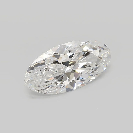 2.53ct Oval Lab Grown Diamond (Colour E, Clarity VVS2, IGI Certified)