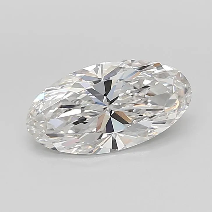 2.53ct Oval Lab Grown Diamond (Colour F, Clarity VVS2, IGI Certified)