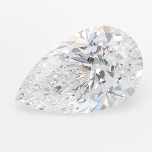 2.53ct Pear Lab Grown Diamond (Colour D, Clarity VVS1, IGI Certified)