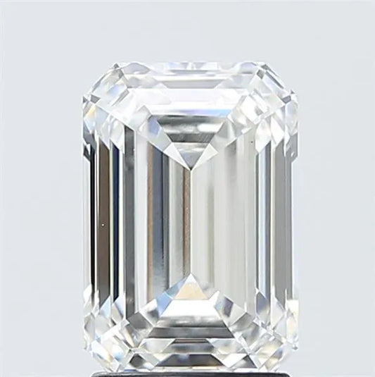 2.54ct Emerald Lab Grown Diamond (Colour F, Clarity VVS2, IGI Certified)